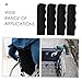GOOHOCHY 4pcs Wheelchair Handle Grips Ergonomic Design Trolley Cart Handle Covers for Comfortable Installation Durable Anti-Skid Protector for Wheelchair Grocery Cart Handles