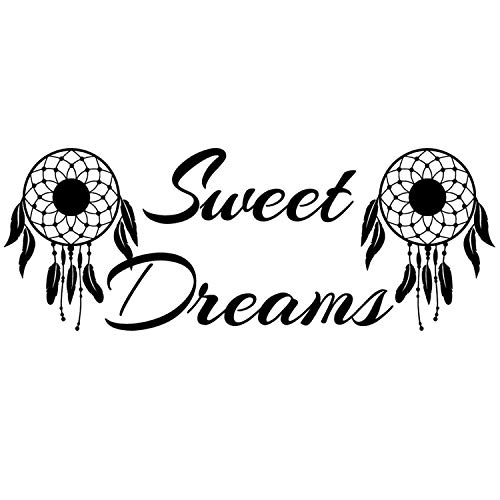 Vinilo decorativo Sweet Dreams VWAQ 11 in x 30 in negro miniatura 1