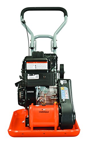 YARDMAX YC1390 3000 lb. Compaction Force Plate Compactor, 6.5 hp, 208cc, 5500 BPM, Briggs & Stratton