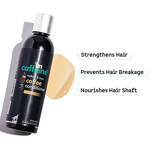 mCaffeine Hair Fall Control Coffee Conditioner (250ml) | With Pro-vitamin B5 and Argan Oil | Strengthens and Nourishes Hair Shafts | Sulphate and... - Image 3