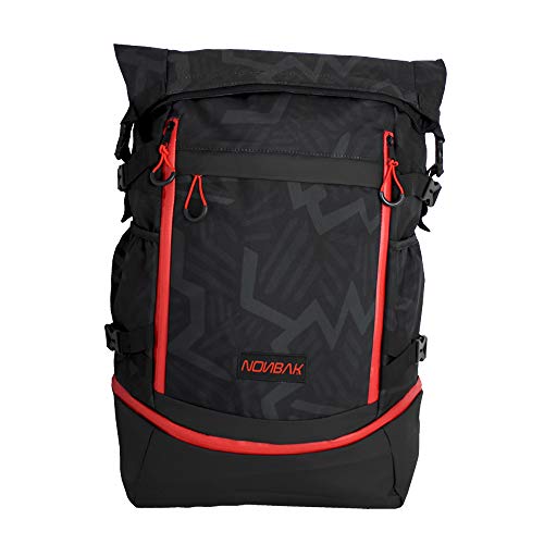 Nonbak Mochila Deportiva para Gimnasio Y Oficina 10 Bolsillos Uno Ellos Estanco Natacion