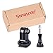Smatree Full Aluminum Tripod Screw to DSLR Camera Flash Cold Shoe Mount Adapter Compatible for Gopro Hero 13/12/11/10/MAX/9/8/7/6/DJI OSMO Action 5 pro, Aluminum Shoe Mount Adapter