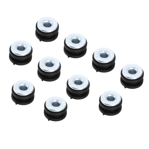 Kit de Ojales de Goma para Motocicleta, Accesorios de Repuesto que Garantizan la Máxima Durabilidad, Instalación Fácil y Cómoda para Carenados,Suministros para tiro y tiro con