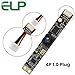 ELP 8mp USB Camera Module with Microphone Wide Angle PC Camera for Computer 4K Lightburn Camera for Laser Engraver Mini Strip Fixed Lens Web Camera CCTV USB Security Camera for Raspberry Pi Laptop
