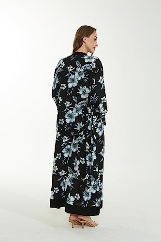 Image of Hawaii Hangover Family Matching Hawaiian Clothes, Midnight Bloom | Family matching Hawaiian outfits, Midnight Bloom, lightweight rayon, machine washable, tropical floral print, luaus, cruises