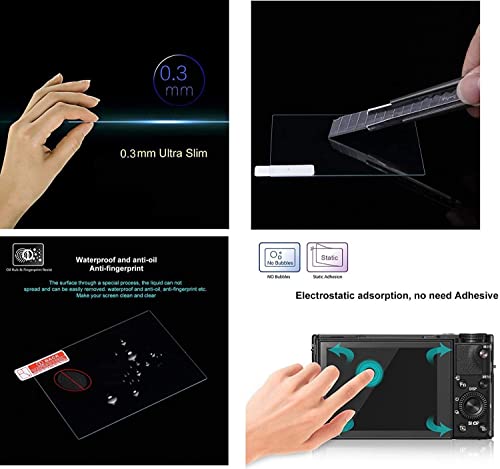 Image of FND Tempered Glass Compatible with Sony Alpha ZV-E10L kit 16-50mm Lens