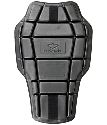 Hit‑Air LW3 Lightweight Harness Back Padding – Compatible Rear Back Cushion for Hit‑Air Motorcycle & Equestrian Airbag Vests – Black
