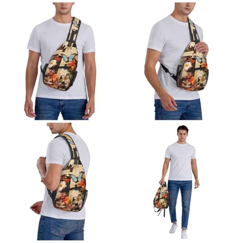 Mochila pequeña bandolera para senderismo unisex miniatura 7