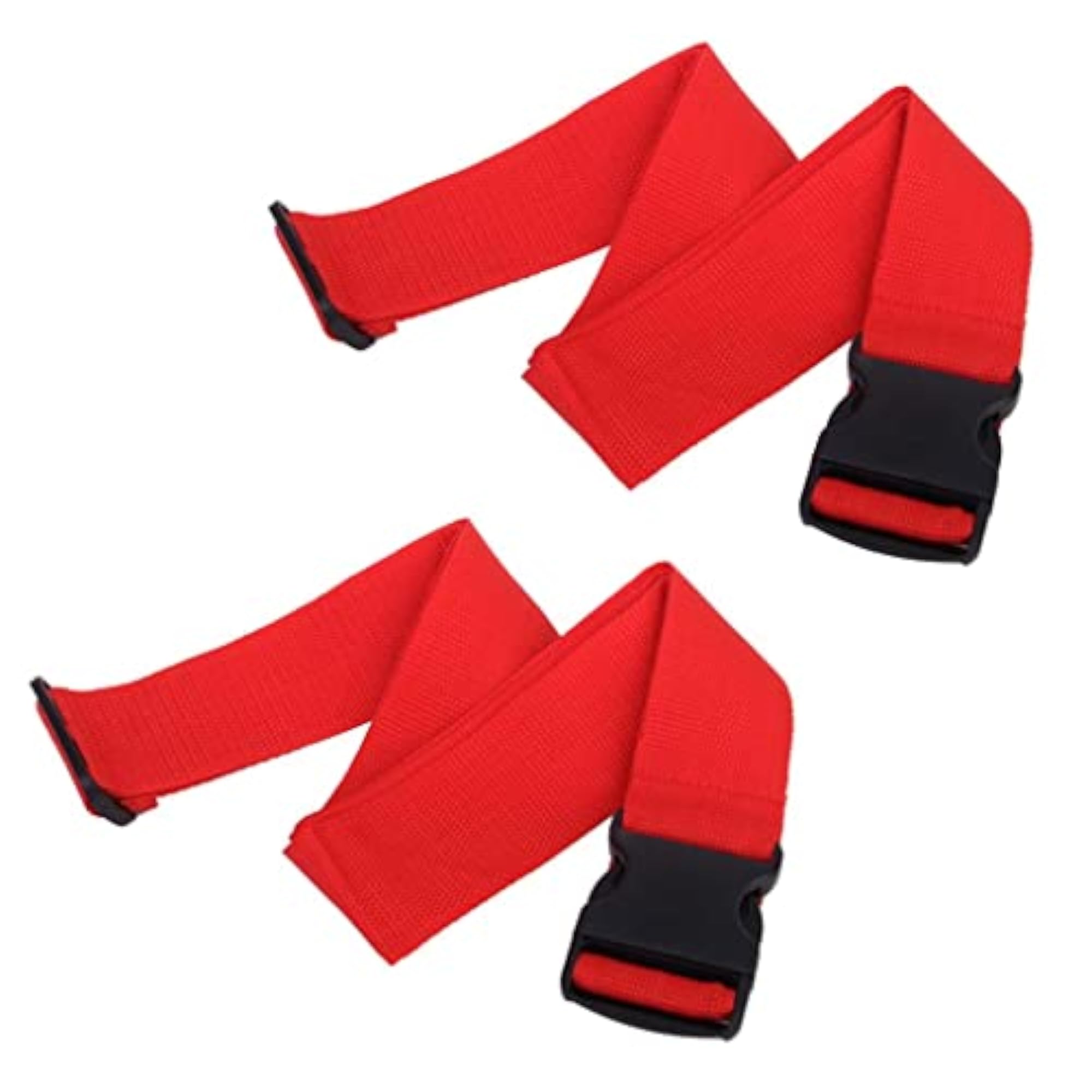 BNF®2X Red Travel Luggage Suitcase Strap