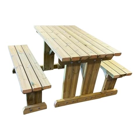 MG Timber Heavy Duty 5FT Picnic Table Set Cover