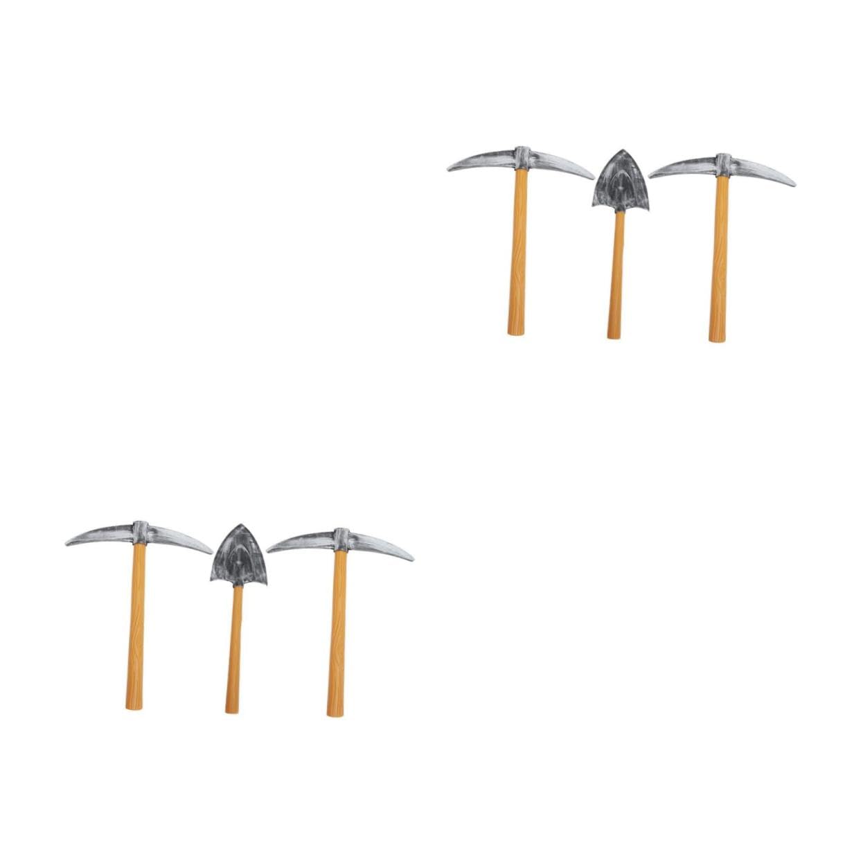 Cabilock 2 Set Piccone e in Schiuma per Cosplay Accessori per Costumi da e Feste Prop Leggero e Resistente per Spettacoli Teatrali e