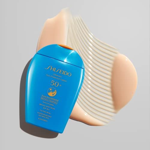 Shiseido Ultimate Sun Protector Lotion - 150 Ml - Invisible Broad-Spectrum Spf 50+ Sunscreen For Face & Body - Lightweight Formula - All Skin Types #TOP6