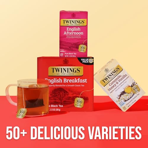 Twinings Tea English Afternoon Tea, 20 ct
