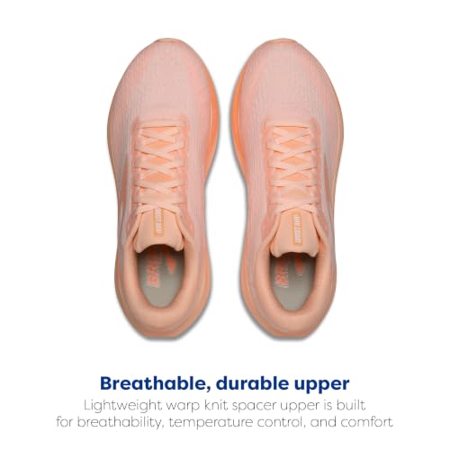 Brooks Women’s Ghost Amp Neutral Running Shoe - Peach/Peach/White - 7.5 Medium - image 4