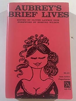 Paperback Aubrey's Brief Lives Book