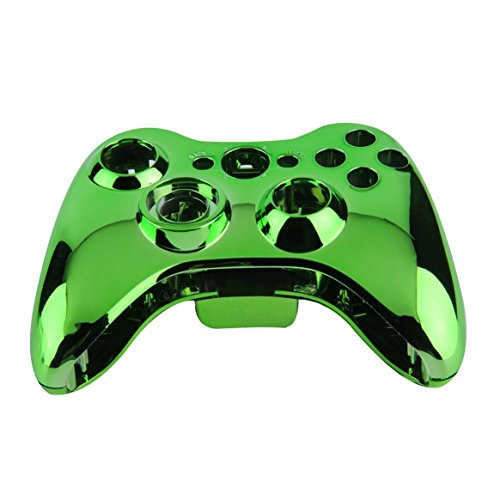 Dalkeyie Wireless Controller Shell Case Bumper Thumbsticks Buttons Game for Xbox 360
