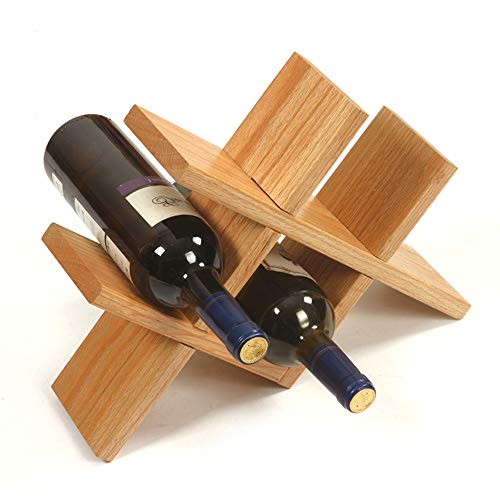 Soporte para Botellas de Vino 36x27x10 cm Color Claro miniatura 2