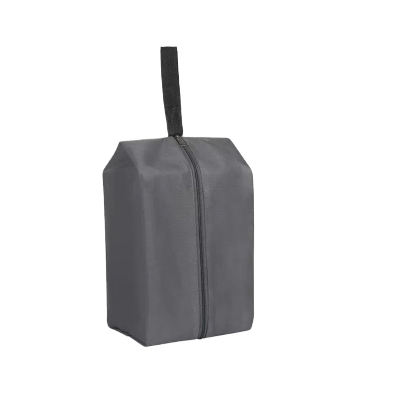 Bolsa de zapatos de viaje gris grande de nailon impermeable con cremallera pack de 5 8