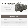 Badlands ATX Fanny Pack - Tactical Waist Pack for Out and Back Hunting, With Built in MOLLE Webbing, Approach GT