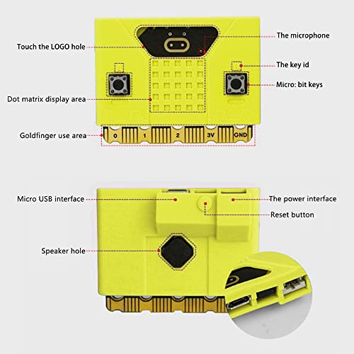 BBC micro:bit V2.2 carte de développement programmable pour animer vos ateliers de codage - 2