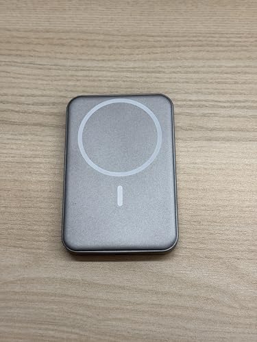 Aobbow Power Bank, 5000mAh Magnetic Portable Charger for iPhone 17/16/15,