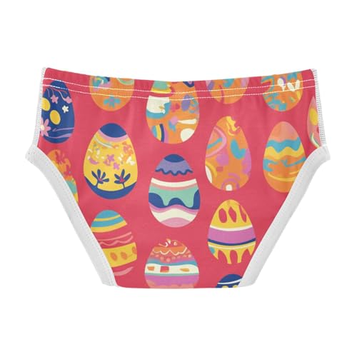 KLL Easter Eggs Pattern Holidays Toddler Boys' Pure Cotton Briefs Underwear Breathable Children Panties2