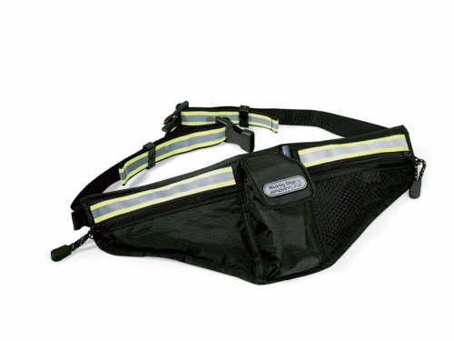 Sportline Bum Bag with Various storage compartments, mobile phone pocket, reflective strips