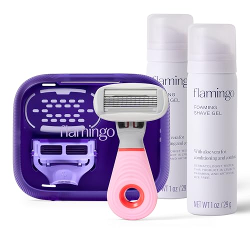 Flamingo Travel Razor Kit