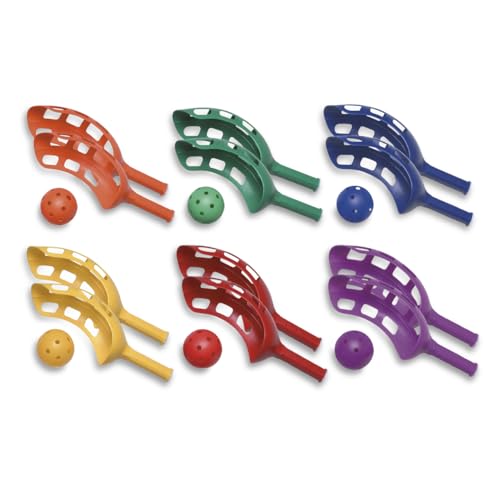 Nasco PE04242 Scoop Ball Set, 6 Assorted Colors