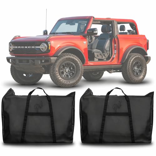 Holda Door Storage Bags Compatible with 2021-2026 Bronco 2-Door (Set of 2)
