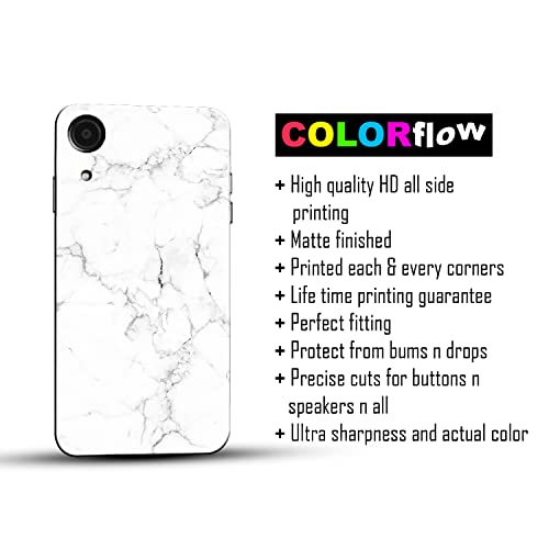 Image of COLORflow Back Cover Compatible with Samsung Galaxy A03 Core | Beautiful White Marble | Designer Printed Hard CASE Bumper Back Cover Compatible with Samsung Galaxy A03 Core