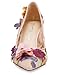 Betsey Johnson Women's Aimey Pump, Nude Floral, 8.5