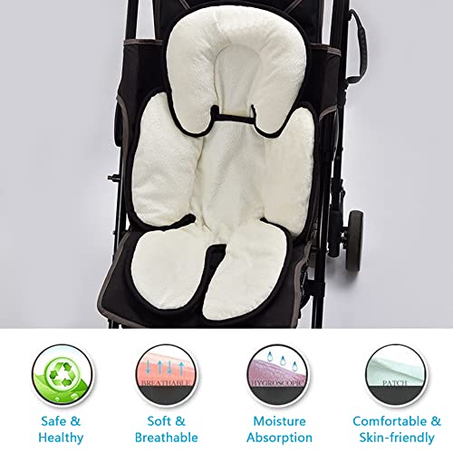 ERYUE almofada de carrinho de bebê,Almofada para carrinho de bebê Almofada de assento confortável e