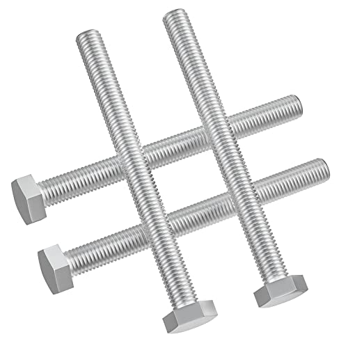 Image of 5 /16-18 x 5 inch (1 /2 to 6 inch Optional) Hex Head Screw Bolt, Stainless Steel 18-8(304), Fully Threaded,10pcs