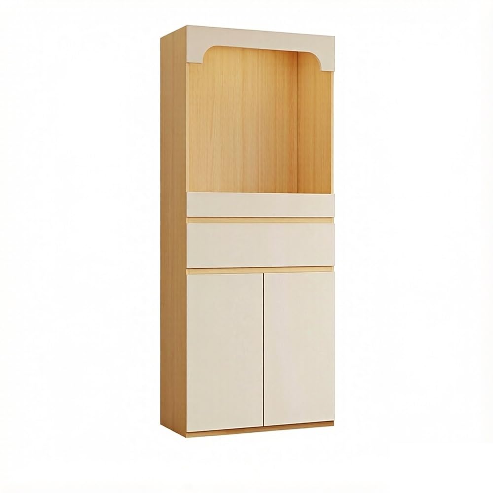 buddha statue display table Wooden Altar Cabinet Vertical with Drawer