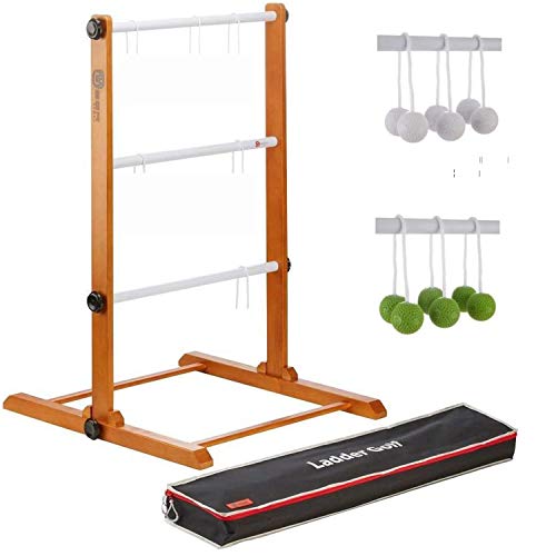 Ubergames Profi Leitergolf Wurfspiel Soft Bolas, Sehr Stabil und perfekt Grund Weiss Bolas Leitergolfspiel Cover