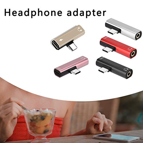 Usb C Type C naar 3,5 mm Aux-oplader Jack Oortelefoon Audio Oortelefoonadapter Zwart - Afbeelding 7
