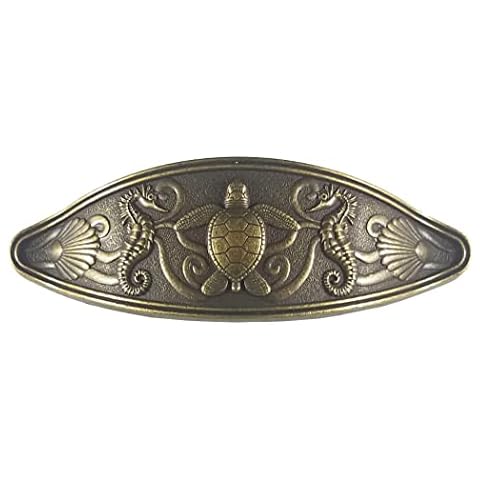 Coastal Collection Drawer Handles in Antique Brass by Genuine Texas Brand Cover