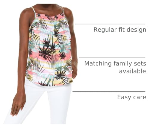 Image of Hawaii Hangover Family Matching Hawaiian Clothes, Neon Sunset Pink | Family Matching Hawaiian Clothes, Neon Sunset Pink, lightweight rayon, machine washable, tropical floral print, luaus