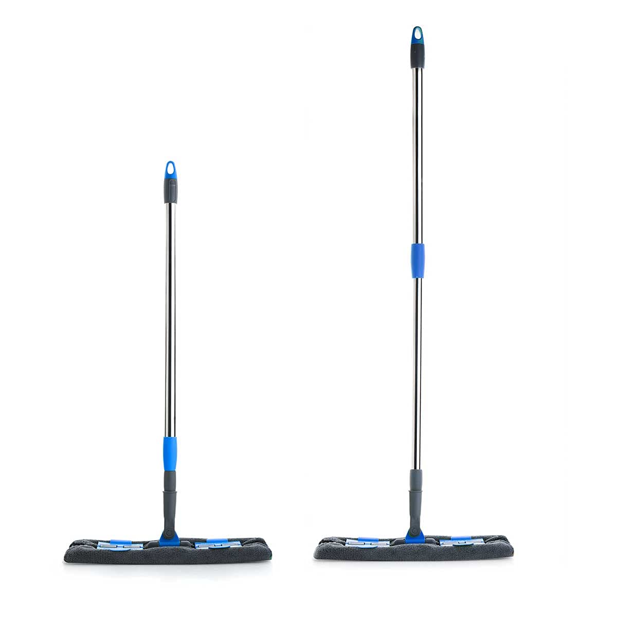 Signoraware Height Adjustable mop Wet and Dry Cleaning Flat Microfiber Floor Cleaning Mop with Telescopic Stainless Steel Long Adjustable Handle Dry Mop, Set of 2, Multicolour (B095YYSQ8N) Amazon Price History, Amazon Price Tracker