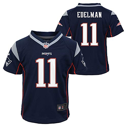 Nike Julian Edelman New England Patriots NFL Toddler 2-4 Navy Home On-Field Jersey