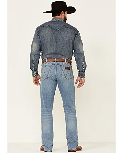 Image of Wrangler Men's Retro Slim Fit Straight Leg Jean