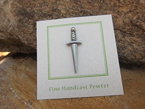 Jim Clift Design Dagger Lapel Pin - 50 Count
