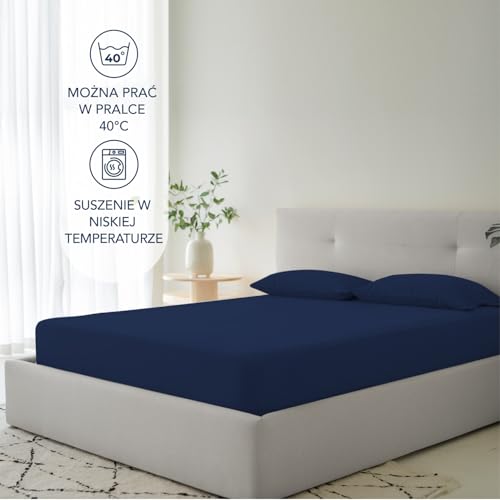 Drap-housse Dreamzie - 80 x 200 cm - 100% microfibre - Poche de 35 cm de profondeur
