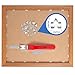 Push Mate and Glazier's Point Driver Tool,Glazier Setting Tool with 150 Push Points for Framing Glass Picture Cross Stitch(Red)
