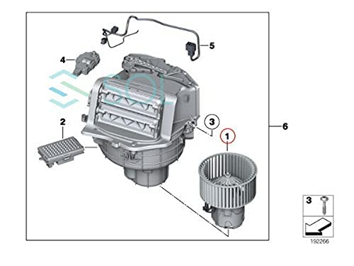 Amazon.co.jp: F06 F12 F13 F01 F02 エアコン ブロアモーター ブロア