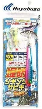 Amazon ハヤブサ Hayabusa ジギングサビキ 堤防ジギングサビキセット 2本鈎 Ha280 g M 8 4 6 ハヤブサ Hayabusa 完成仕掛け
