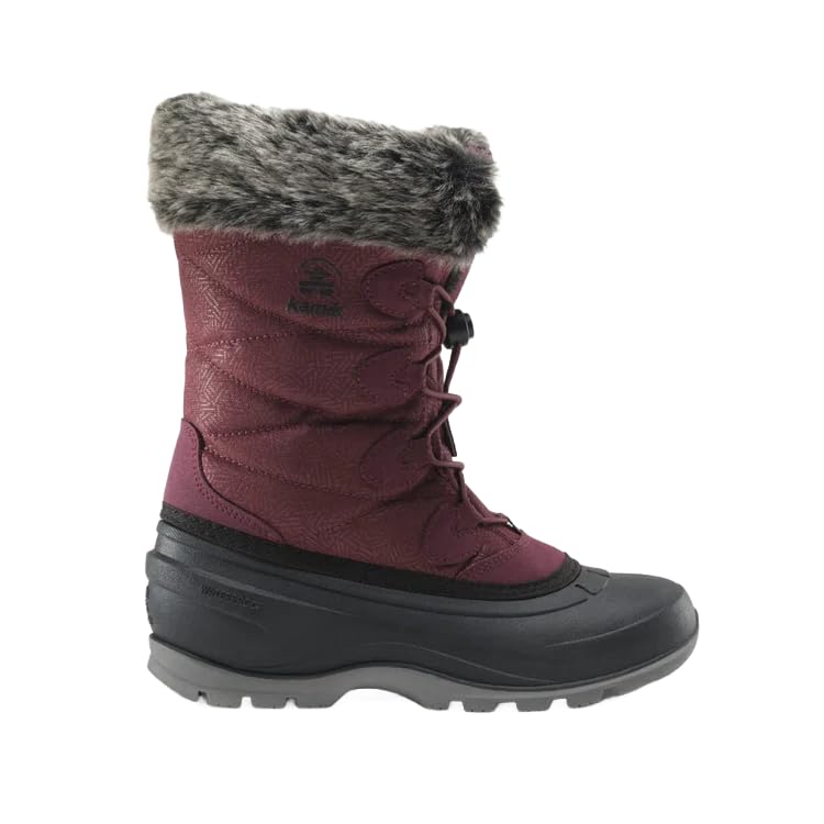 Kamik Momentum 3 Schneestiefel für Damen, Burgunder, 39 EU