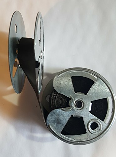 NEW TWIN METAL BLACK RIBBON SPOOL FOR ROYAL TYPEWRITERS, ROYAL KMM, ROYAL MAGIC MARGIN TYPEWRITER, ROYAL STANDARD UPRIGHT, ROYAL 10, ROYAL HH, ROYAL ELECTRIC, AND VINTAGE TYPEWRITERS (GRC T1-TTB)