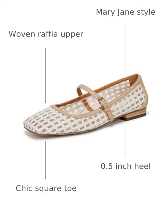 Image of Franco Sarto Tinsley Mary Jane Flats